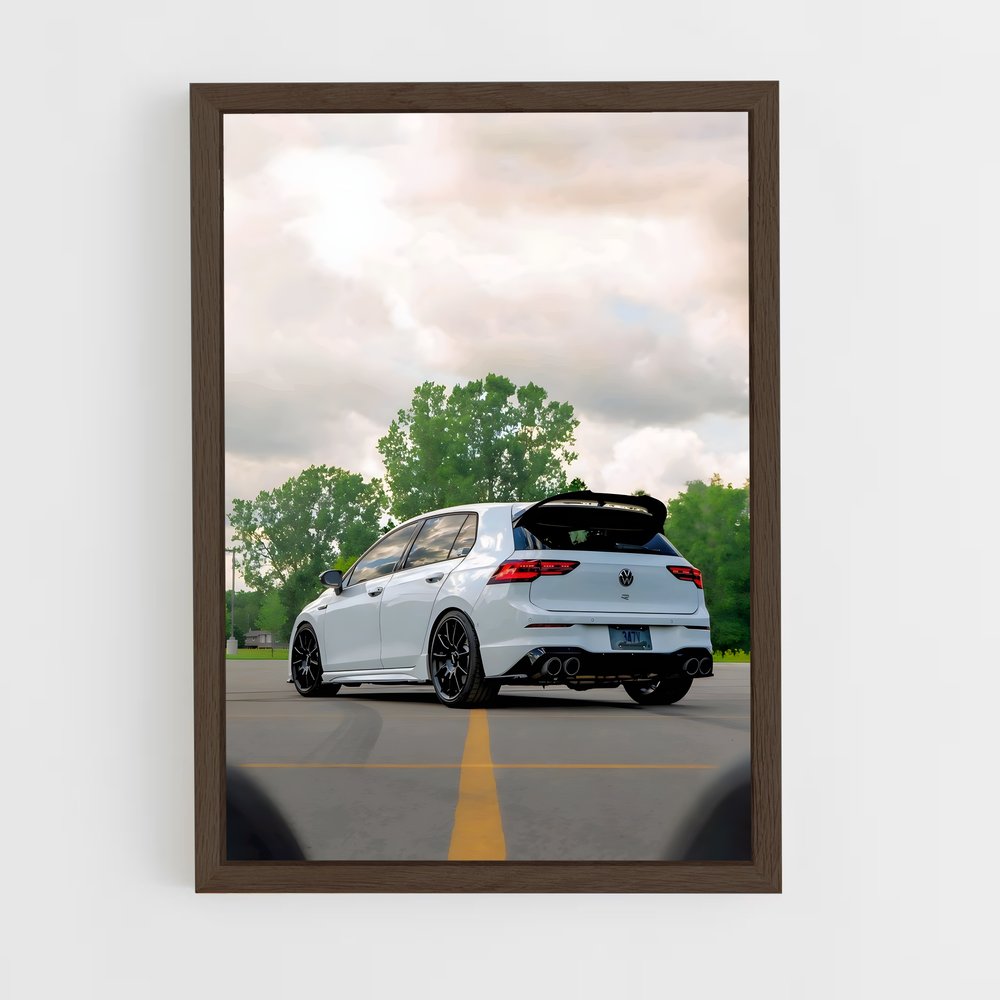 Poster Golf en Balade – affiche Volkswagen (vue 5)